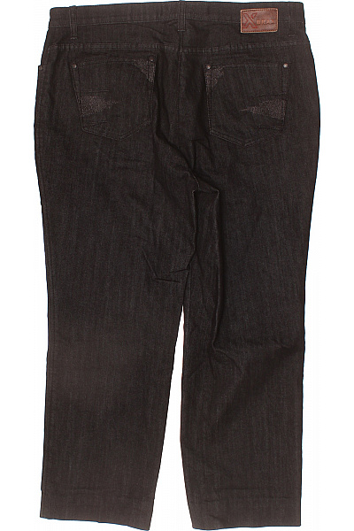 BRAX Dámské bavlněné tmavé džíny rovné s kapsami Vel. 46 | BRAX | obrázek 2