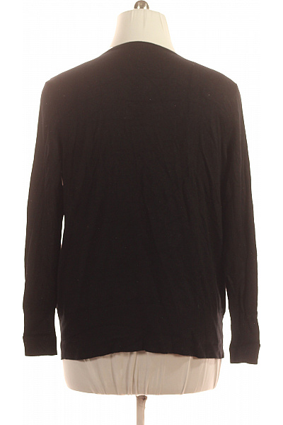 IN LINEA Dámský černý basic propínací kardigan elegantní jarní podzimní Vel. XL | IN LINEA | obrázek 3