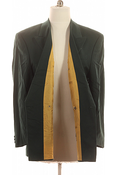 Carl Gross Dámský zelený dvouřadý blejzr elegantní business na běžné nošení Velikost 54 | Carl Gross | obrázek 3