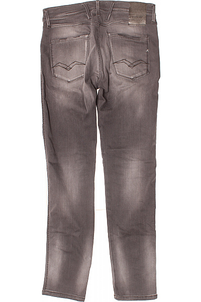 REPLAY Pánské Rovné Džíny Šedé Second hand Vel. 30/32 | REPLAY | obrázek 2