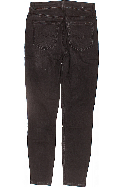 Dámské Džíny Černé 7 For All Mankind Vel. 27 | 7 for all mankind | obrázek 2