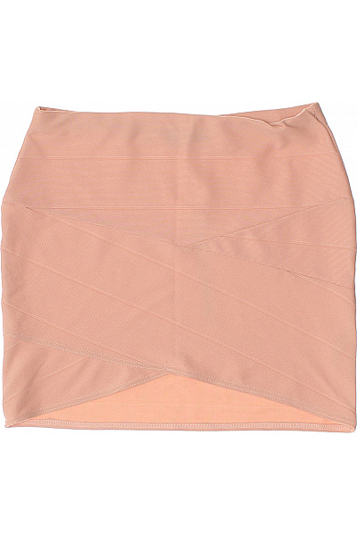 Missguided Dámská polyesterová pouzdrová mini sukně béžová elastická přiléhavá Velikost 42 | Missguided | obrázek 2