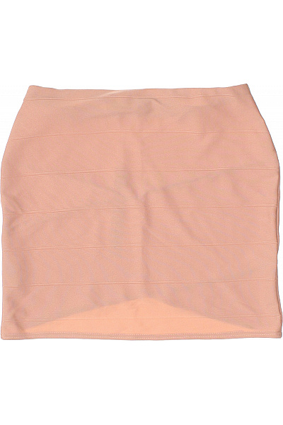 Missguided Dámská polyesterová pouzdrová mini sukně béžová elastická přiléhavá Velikost 42 | Missguided | obrázek 3