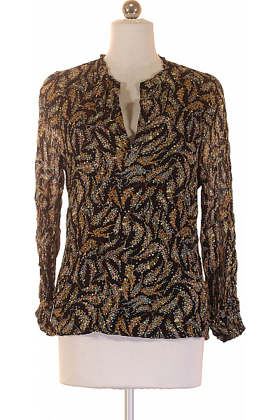 Dámská halenka s dlouhým rukávem a potiskem Velikost 36 | Unimoda | obrázek 2