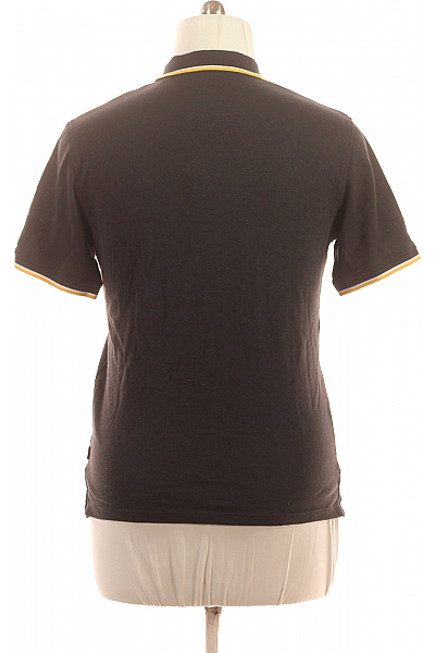 JACK & JONES Polo tričko černé s límečkem a krátkým rukávem Velikost L | JACK & JONES | obrázek 3