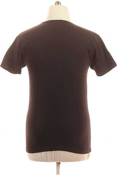 camel active Pánské tričko hnědé basic V-výstřih krátký rukáv Vel. S | camel active | obrázek 3