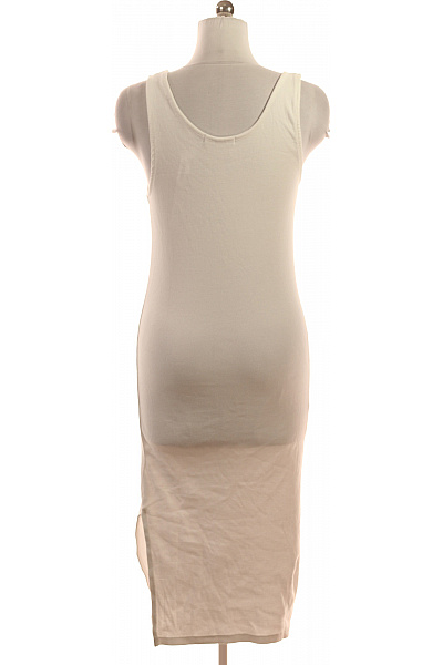 Calvin Klein Dámské šaty tílkové midi bílé jednoduché volnočasové Vel. M | Calvin Klein | obrázek 2