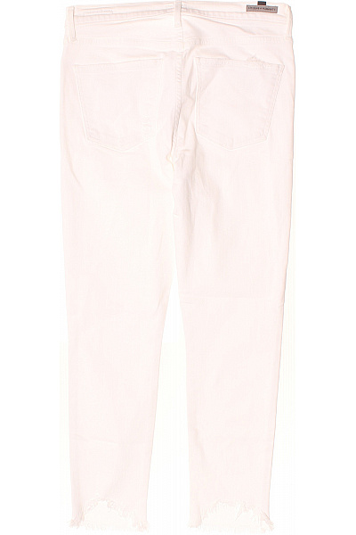 citizensof humanity Dámské bílé bavlněné džíny s roztřepenými nohavicemi Vel. 30 | citizensof humanity | obrázek 2