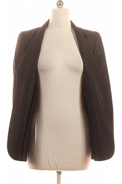 ASPESI Vlněný hnědý elegantní business sako vypasované jednořadé podzimní Velikost 46 | ASPESI | obrázek 3