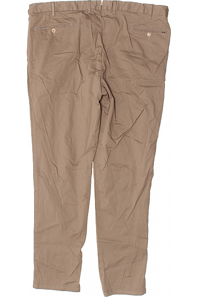 Eduard Dressler Pánské Chino volnočasové rovné béžové s knoflíky Vel. XL | Eduard Dressler | obrázek 3