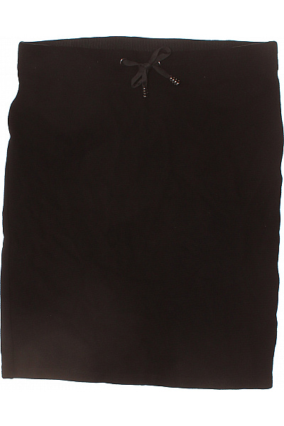 Street One Dámská viskózová černá pouzdrová sukně s mašlí a kamínky Vel. 40 | Street One | obrázek 2