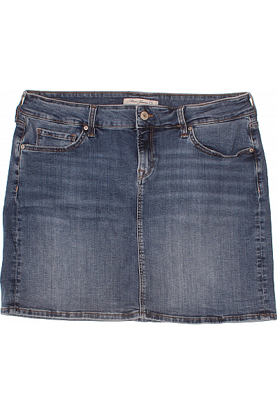 MAVI Dámská bavlněná modrá džínová krátká áčková sukně s kapsami Velikost XL | MAVI | obrázek 2