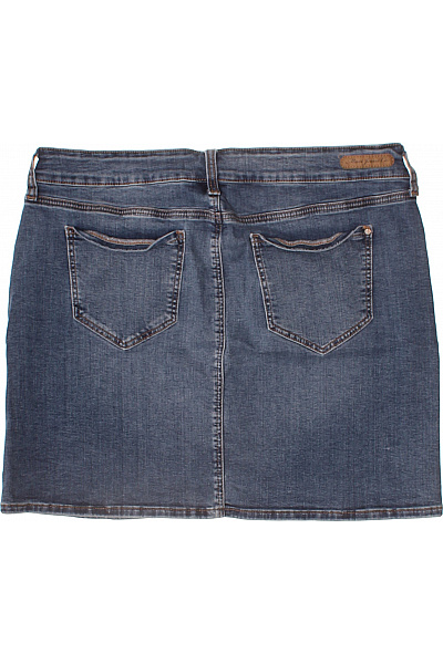 MAVI Dámská bavlněná modrá džínová krátká áčková sukně s kapsami Velikost XL | MAVI | obrázek 3