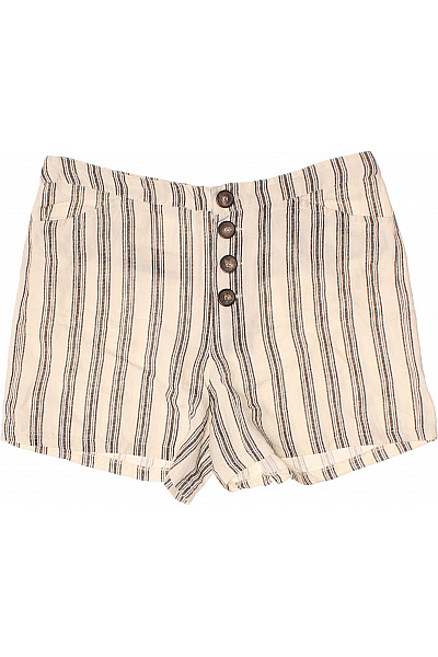 MANGO Dámské Krátké Pruhované Ležérní Šortky S Vysokým Pasem Letní Velikost L | MANGO | obrázek 2