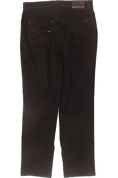 BRAX Dámské černé džíny rovné kapsy strečové klasické Velikost 40 | BRAX | obrázek 2