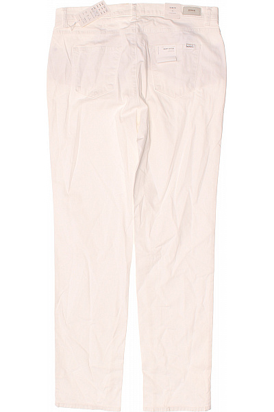 BRAX Bavlněné rovné kalhoty volnočasové dámské bílé Vel. 42 | BRAX | obrázek 2