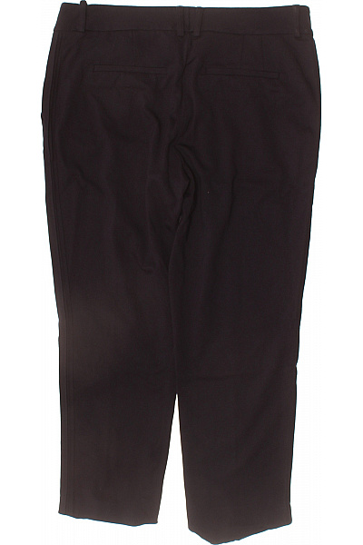 s.OLIVER Elegantní viskózové oblekové kalhoty rovné tmavé pro business Velikost L | s.OLIVER | obrázek 3