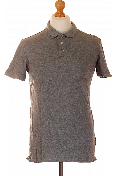 JOOP! Pánské bavlněné šedé polo tričko s krátkým rukávem basic Velikost M | JOOP! | obrázek 2