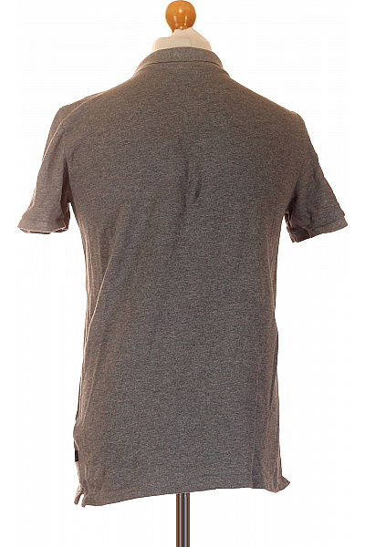 JOOP! Pánské bavlněné šedé polo tričko s krátkým rukávem basic Velikost M | JOOP! | obrázek 3