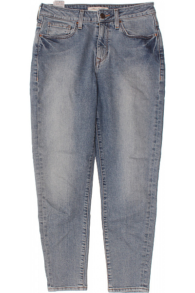 MAVI Dámské Bavlněné Modré Džíny Seprané úzké Rovné Kapsy Vel. 26/27