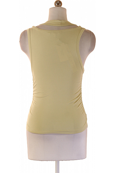 Calvin Klein Dámské tričko bez rukávů žluté jednobarevné basic Velikost XS | Calvin Klein | obrázek 2