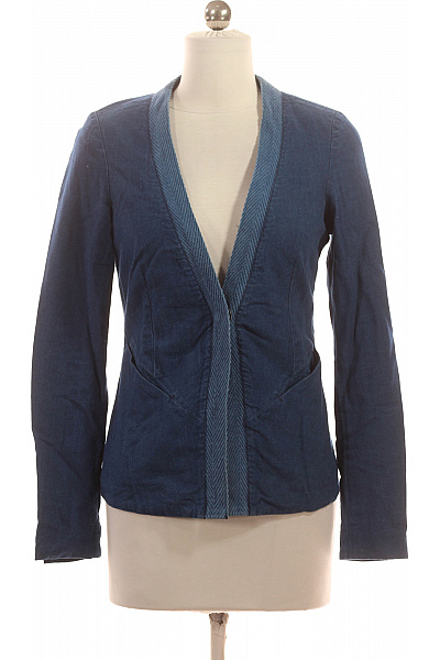 Dámské Blejzr Modrý Denham Second hand Vel. XXS | denham | obrázek 2