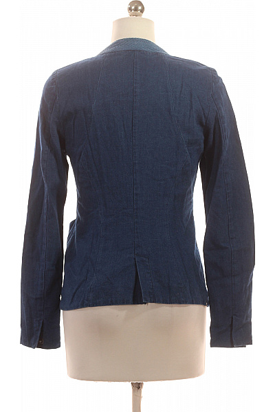 Dámské Blejzr Modrý Denham Second hand Vel. XXS | denham | obrázek 3