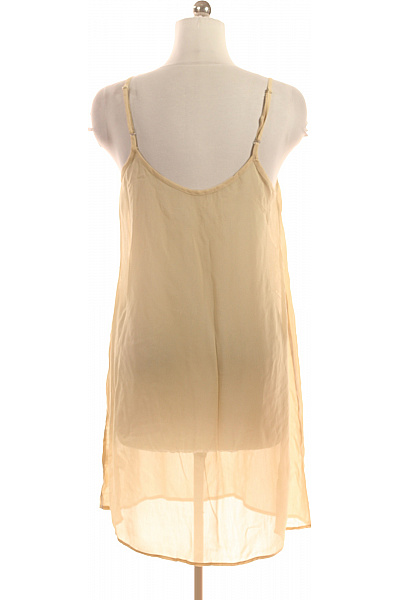 dámská košilka béžová hedvábná Velikost L | Unimoda | obrázek 3