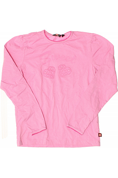 Lego Dívčí pyžamo růžové srdíčka bavlna Vel. 140 cm | Lego | obrázek 4