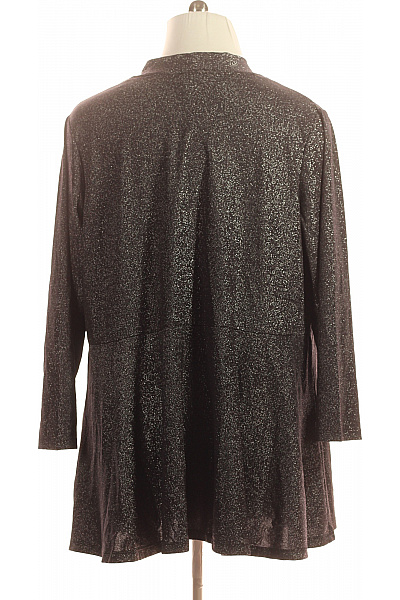 VIA APPIA DUE Dámský třpytivý kardigan dlouhý rukáv elegantní volný Velikost 48 | VIA APPIA DUE | obrázek 3