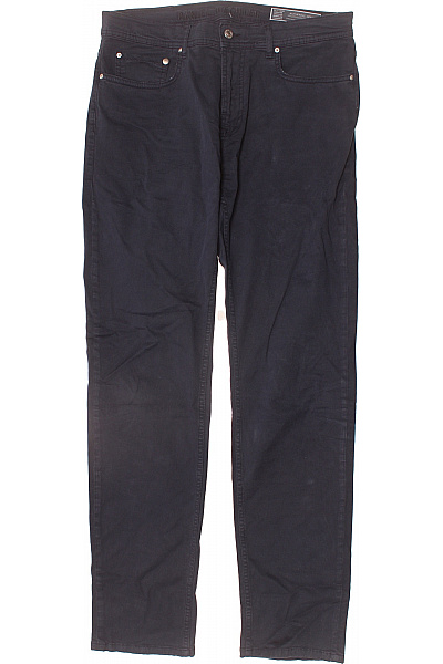 Pánské Kalhoty Rovné Modré Vel. 35 | Unimoda | obrázek 2