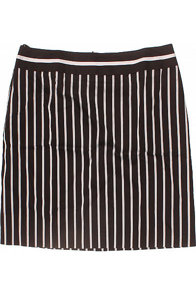 COMMA Dámská bavlněná krátká pruhovaná sukně černobílá Vel. 42 | COMMA | obrázek 2