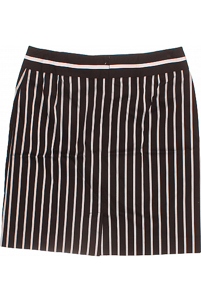 COMMA Dámská bavlněná krátká pruhovaná sukně černobílá Vel. 42 | COMMA | obrázek 3