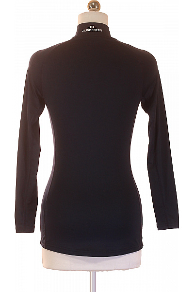 J.Lindeberg Dámské černé funkční tričko s dlouhým rukávem a rolákem polyesterové Velikost S | J.Lindeberg | obrázek 3