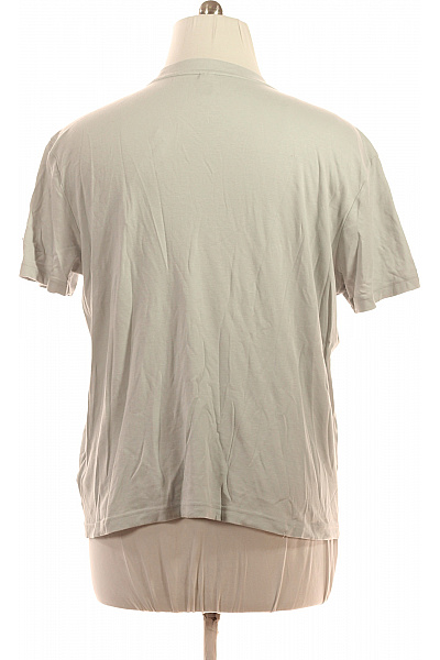 ALPHATAURI Pánské Tričko Basic Světle Šedé Krátký Rukáv Kulatý Výstřih Vel. xxl | ALPHATAURI | obrázek 3