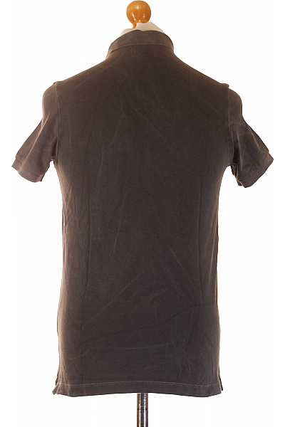 Marc O´Polo Pánské bavlněné polo tričko tmavě šedé vintage s límečkem a výšivkou Velikost s | Marc O´Polo | obrázek 3