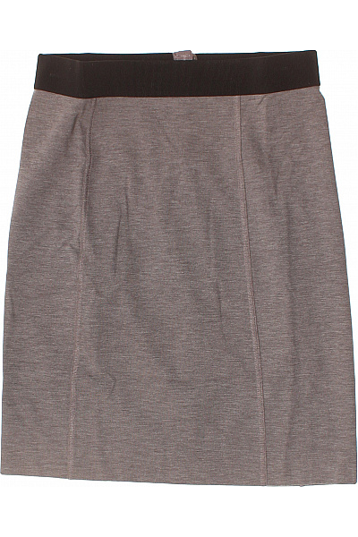 InWear Dámská polyesterová sportovní pouzdrová sukně hnědá elastická krátká Velikost 38 | InWear | obrázek 2