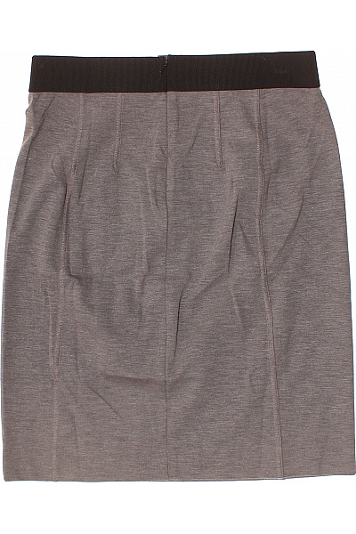 InWear Dámská polyesterová sportovní pouzdrová sukně hnědá elastická krátká Velikost 38 | InWear | obrázek 3