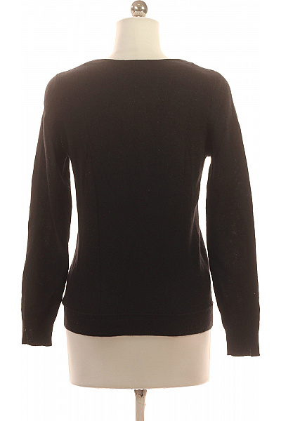 LAWRENCE GREY Dámský černý pulovr s výstřihem do V basic Vel. M | LAWRENCE GREY | obrázek 2