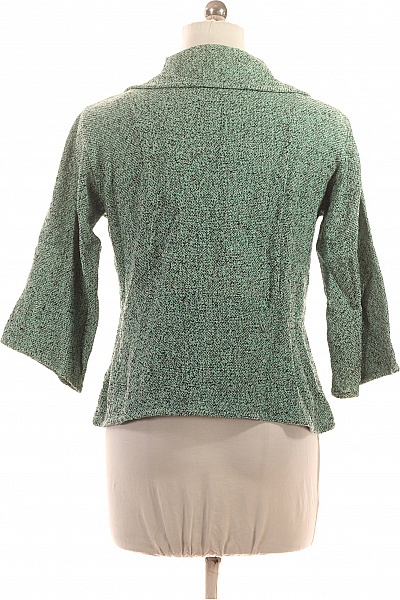 MASAI Dámský bavlněný zelený propínací s límečkem elegantní jarní kardigan Vel. s | MASAI | obrázek 3