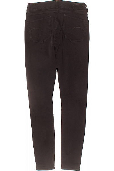 Dámské černé strečové skinny džíny úzké klasické Vel. 26 | Unimoda | obrázek 2