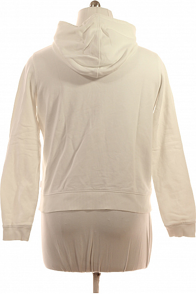 Calvin Klein Dámská bílá mikina s kapucí a klokaní kapsou streetwear Velikost XL | Calvin Klein | obrázek 2