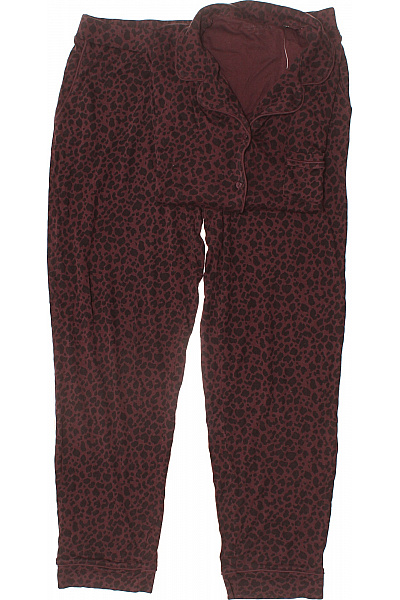 schiesser Dámské Pyžamo Bordó Leopard Dlouhé Vzorované Měkké Velikost XXL | schiesser | obrázek 2
