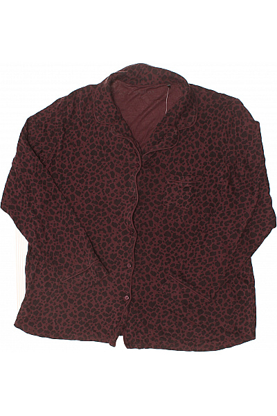 schiesser Dámské Pyžamo Bordó Leopard Dlouhé Vzorované Měkké Velikost XXL | schiesser | obrázek 4