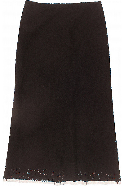 Gerard Darel Dámská černá akrylová pouzdrová sukně elegantní midi rovná Velikost EU 38 | Gerard Darel | obrázek 2