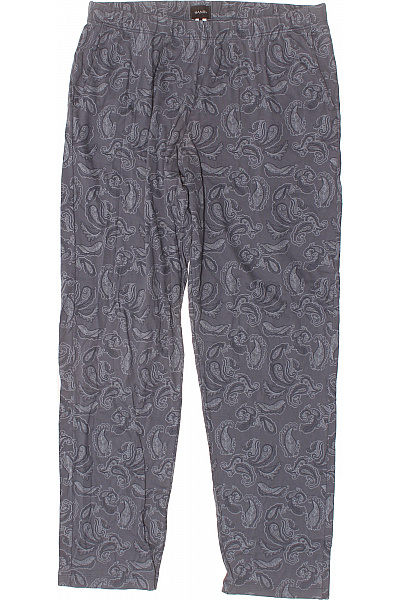 HANRO Dámské šedé paisley pyžamo s černým tričkem Vel. XL | HANRO | obrázek 2