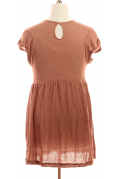 American Vintage Dámské šaty krátký rukáv volnočasové třpytivé empírové Velikost M/L | American Vintage | obrázek 3