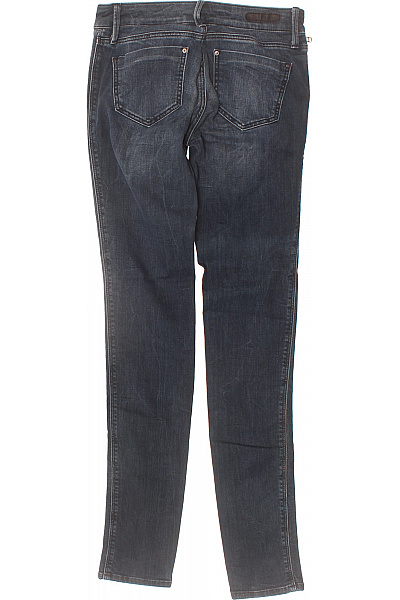 MAVI Dámské modré džíny strečové skinny seprané se zipy Vel. 25/32 | MAVI | obrázek 2