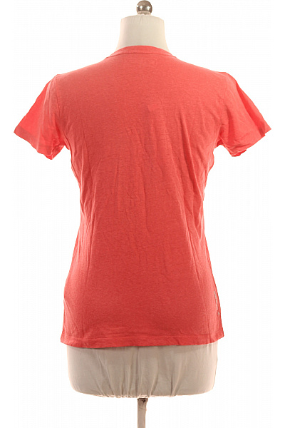 SALEWA Dámské Konopné Tričko Oranžové Melír S Kapsou Krátký Rukáv Basic Kulatý Velikost 38 | SALEWA | obrázek 3