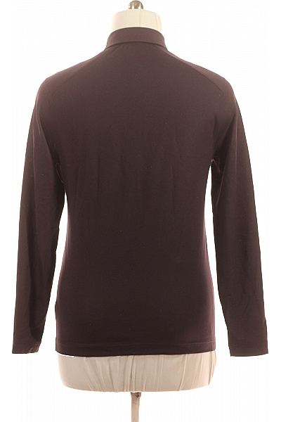 Bogner Pánské tmavě fialové polo s dlouhým rukávem jednobarevné basic Vel. m | Bogner | obrázek 2